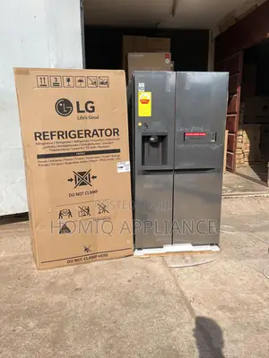 Lg Gc-L257klkw Side by Side Fridge, 641litrs – Linear Cooling