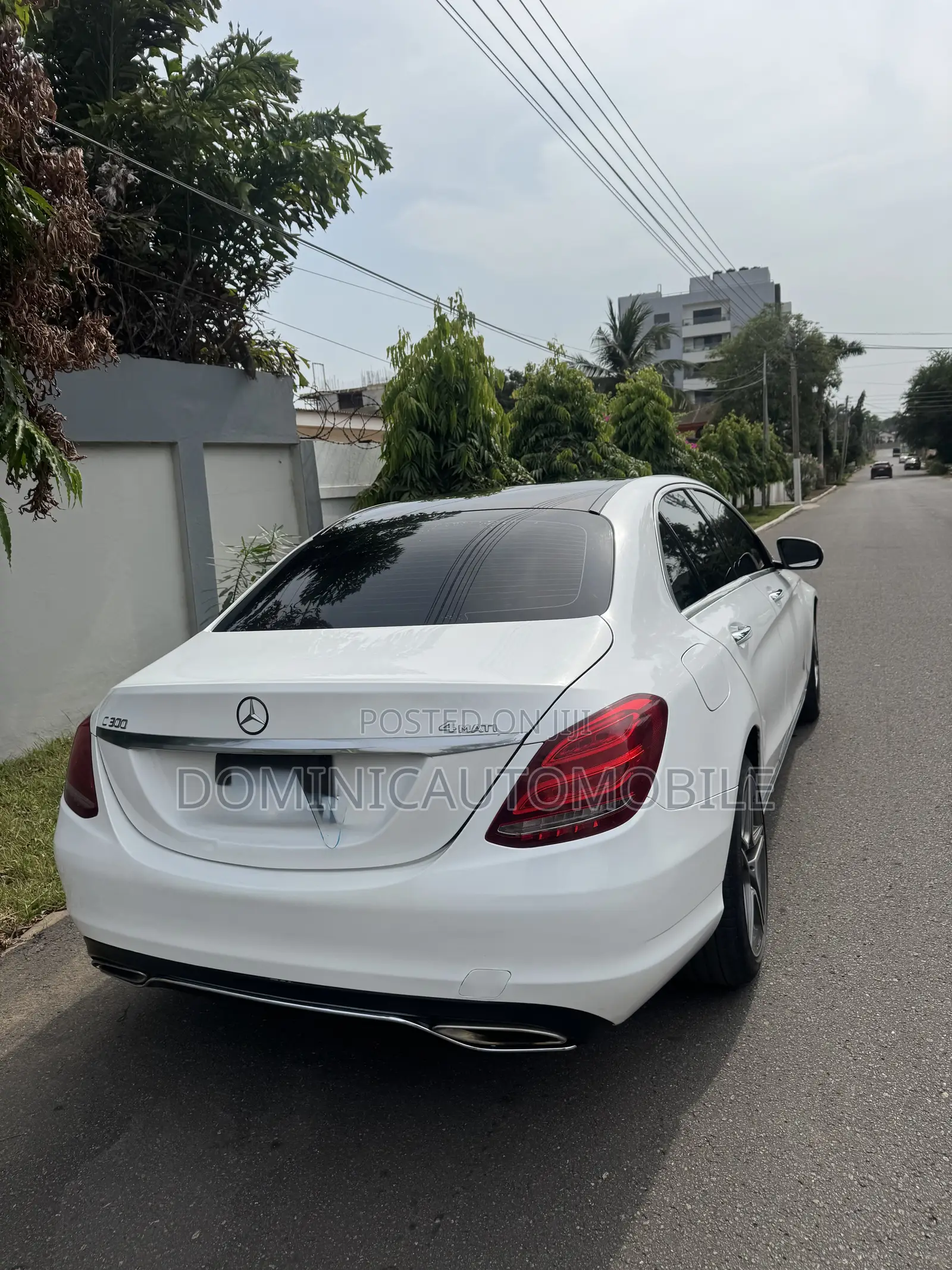 Mercedes-Benz C300 Sport 4dr AWD 4Matic Sedan (2.0L 4cyl 7A) 2015 White