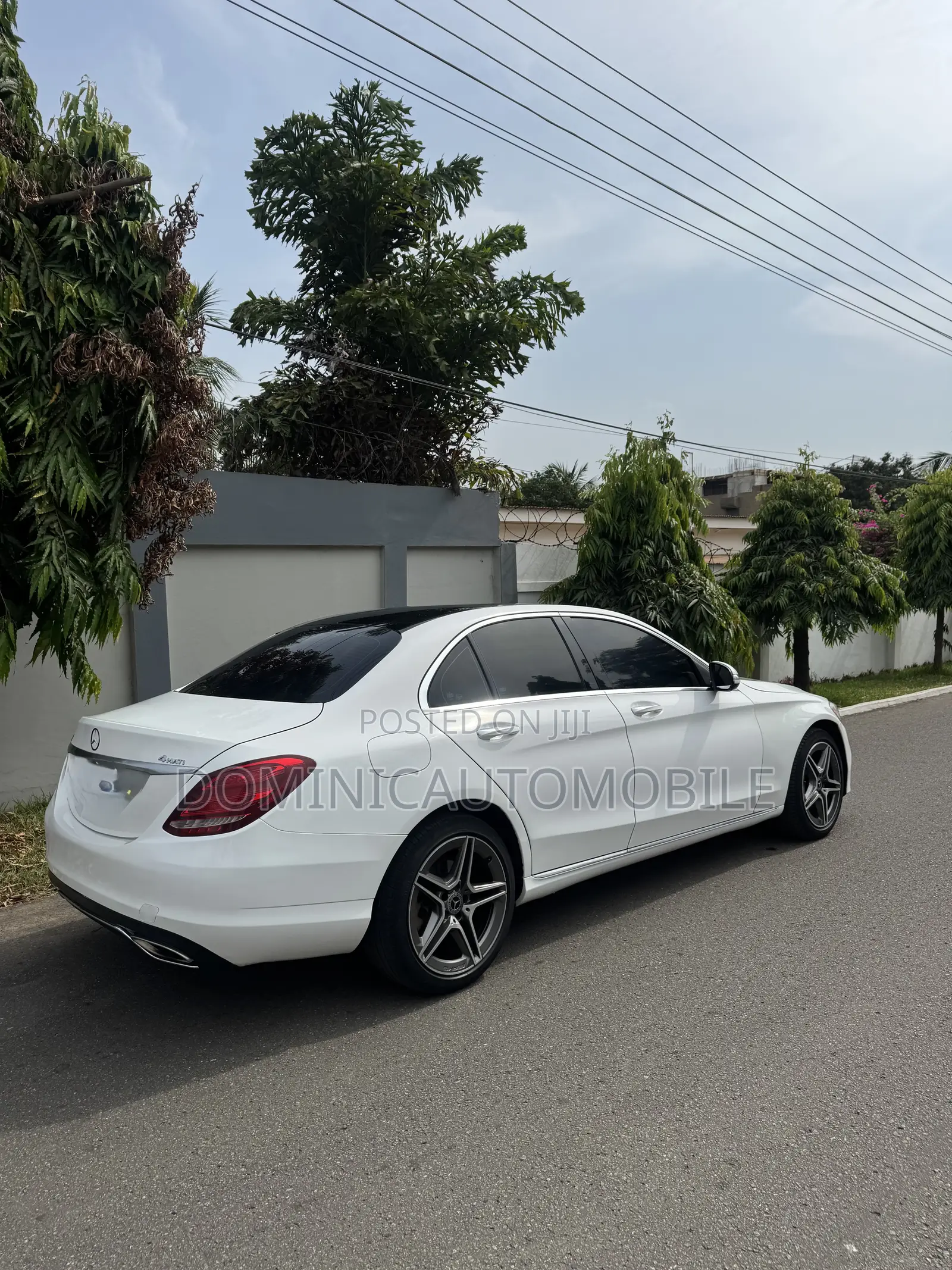 Mercedes-Benz C300 Sport 4dr AWD 4Matic Sedan (2.0L 4cyl 7A) 2015 White
