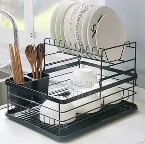 2 Tier Metal Dish Rack