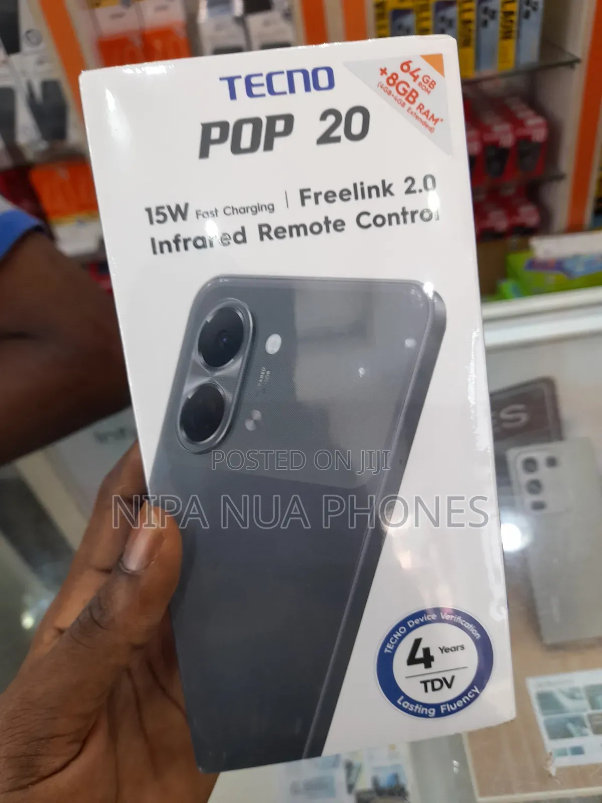 New Tecno Spark 20 128 GB Black