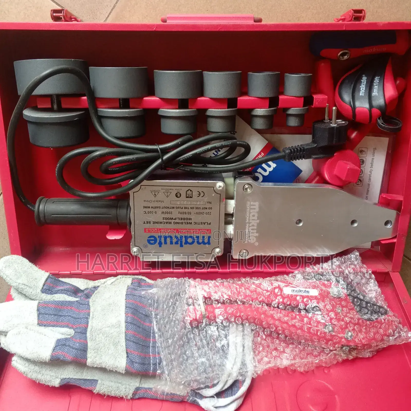 Description Makute Pw002 Ppr Welding Machine 2000w For Plumbing