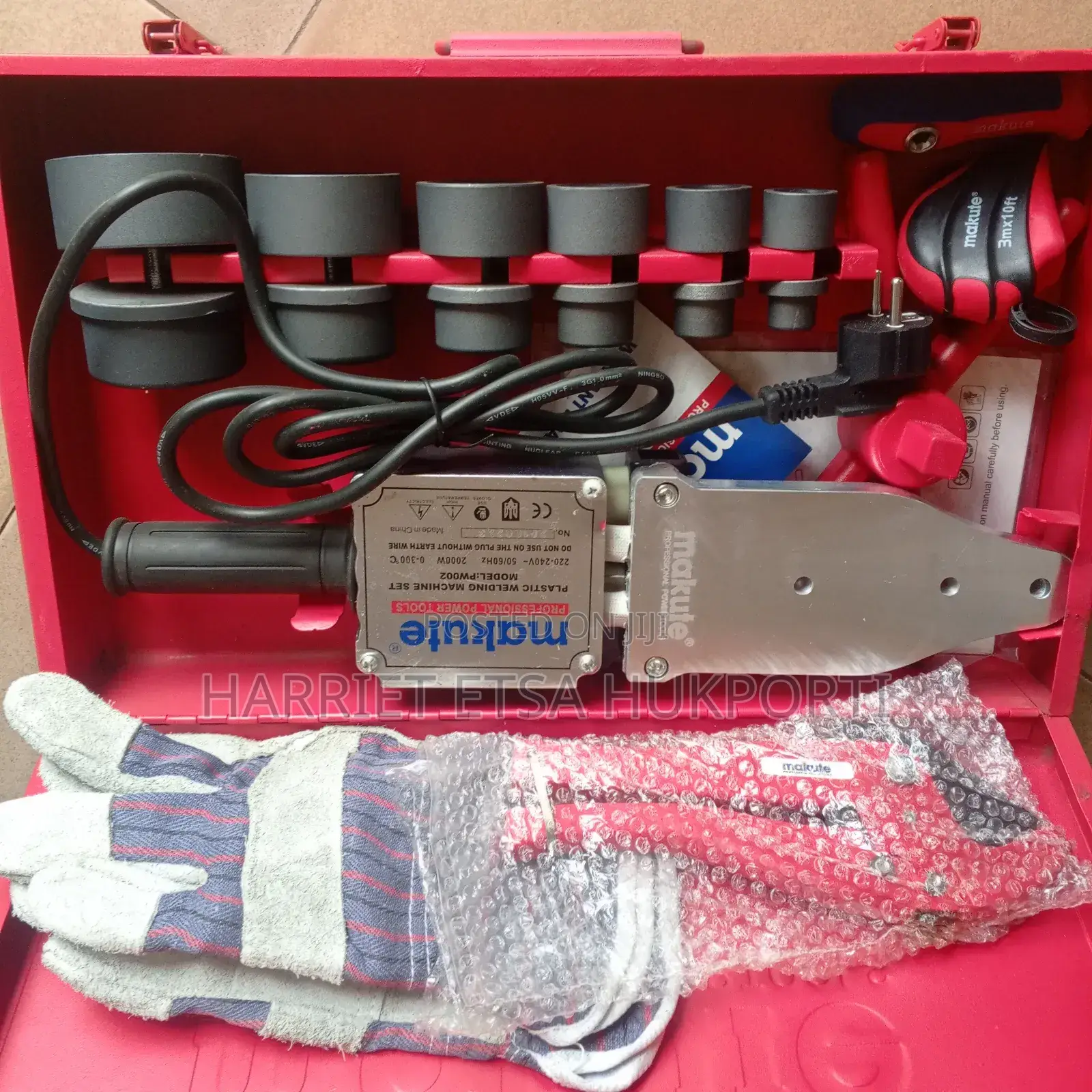 Description Makute Pw002 Ppr Welding Machine 2000w For Plumbing