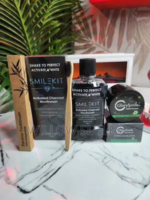 Activated Charcoal Powder + Mouthwash