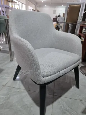 Style Grey Fabric Dining Chair