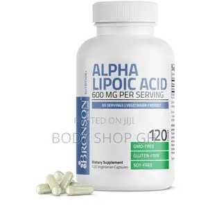 Bronson Alpha Lipoic Acid 600mg Free Radical Scavenger - Antioxidant