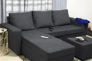 Grey Turkish L Shaped Sofa, New