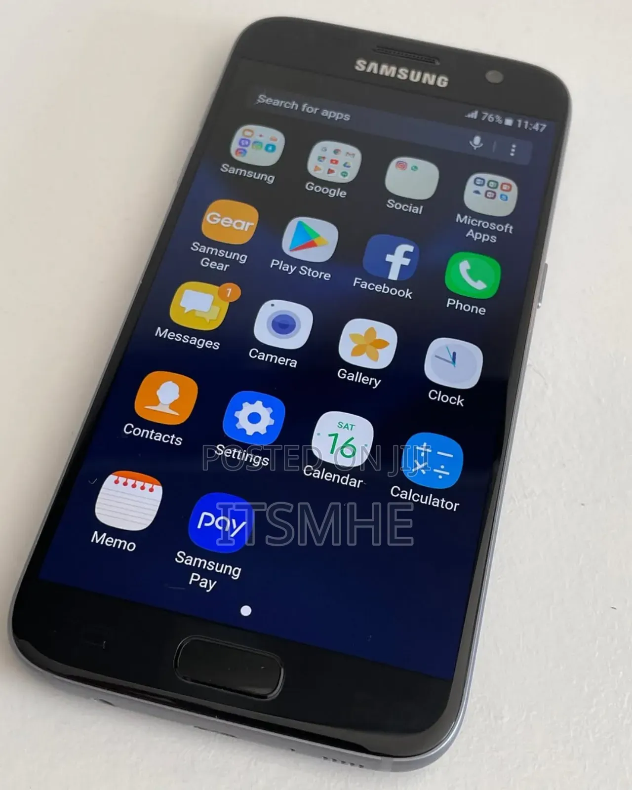 New Samsung Galaxy S7 32 GB Black