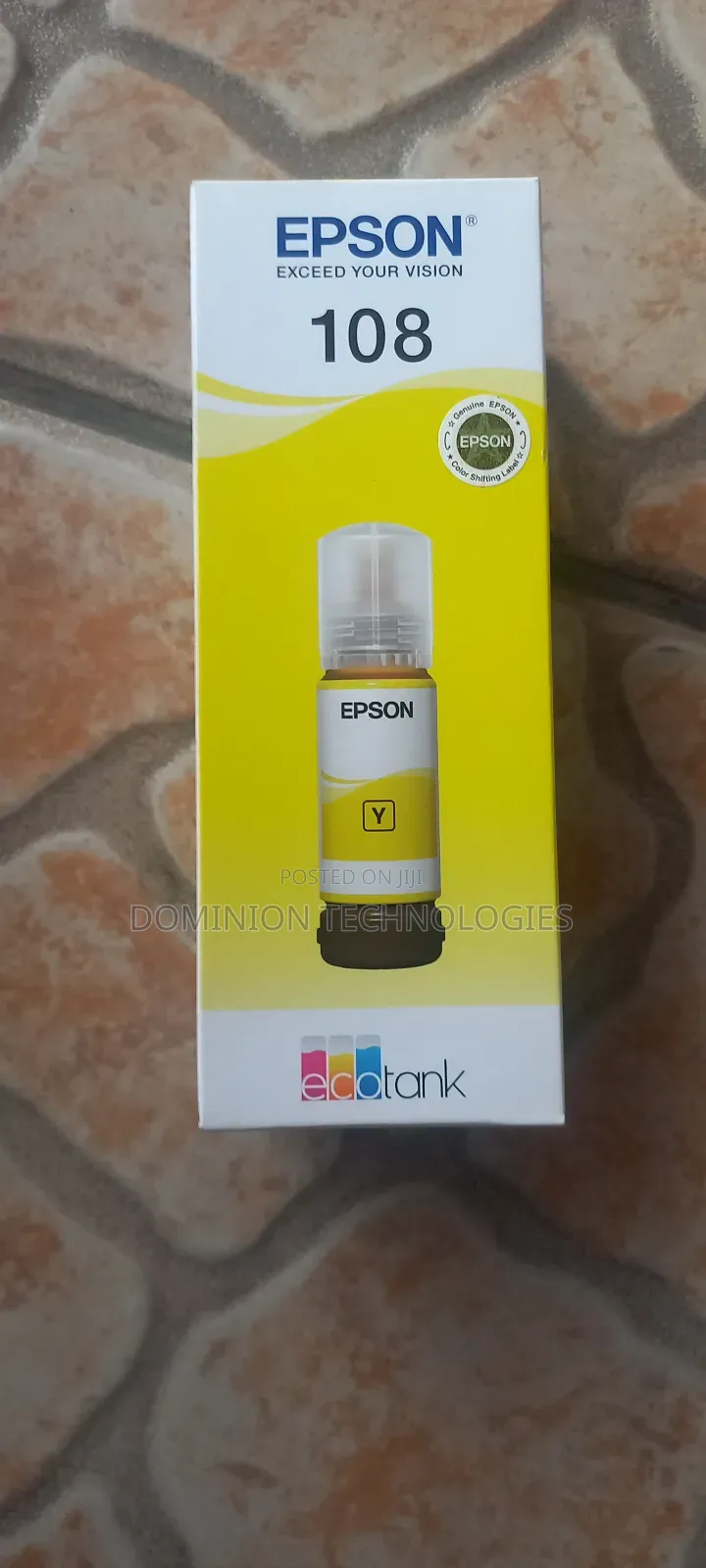 Epson 108 Ink Yellow