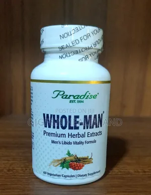 Whole Man, Men's Libido Vitality Formula, 60 Capsules.