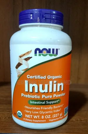 Certified Organic Inulin, Probiotic Pure Powder 227g.