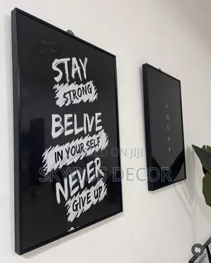 Insp Quote Hollow Art Frame