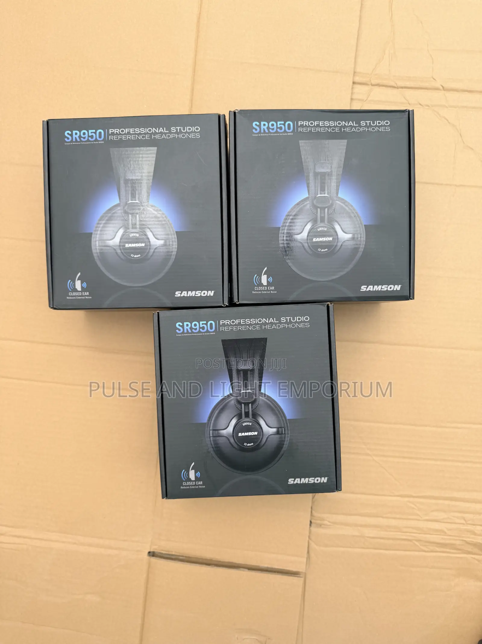Samson Sr950 Professional, Closed-Back Studio Reference Headphones