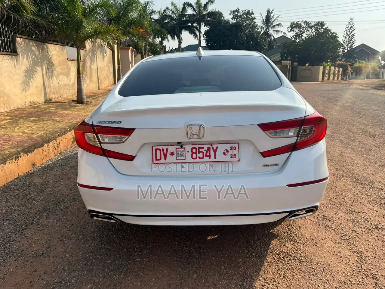 Honda Accord Touring 2018 White