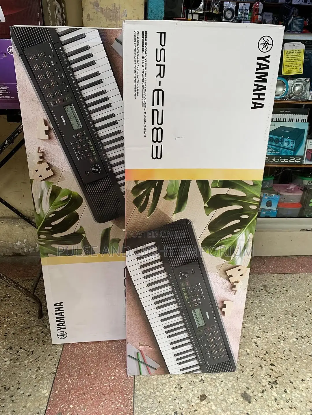 Yamaha PSR-E283 61-Key Entry-Level Portable Keyboard
