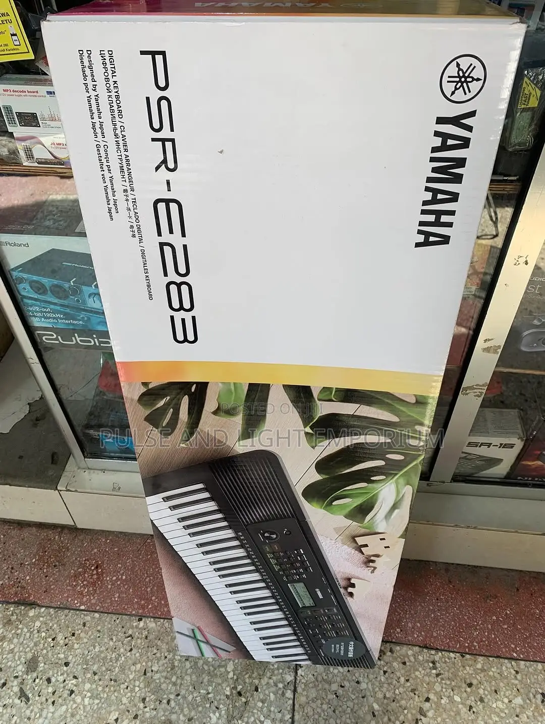 Yamaha PSR-E283 61-Key Entry-Level Portable Keyboard