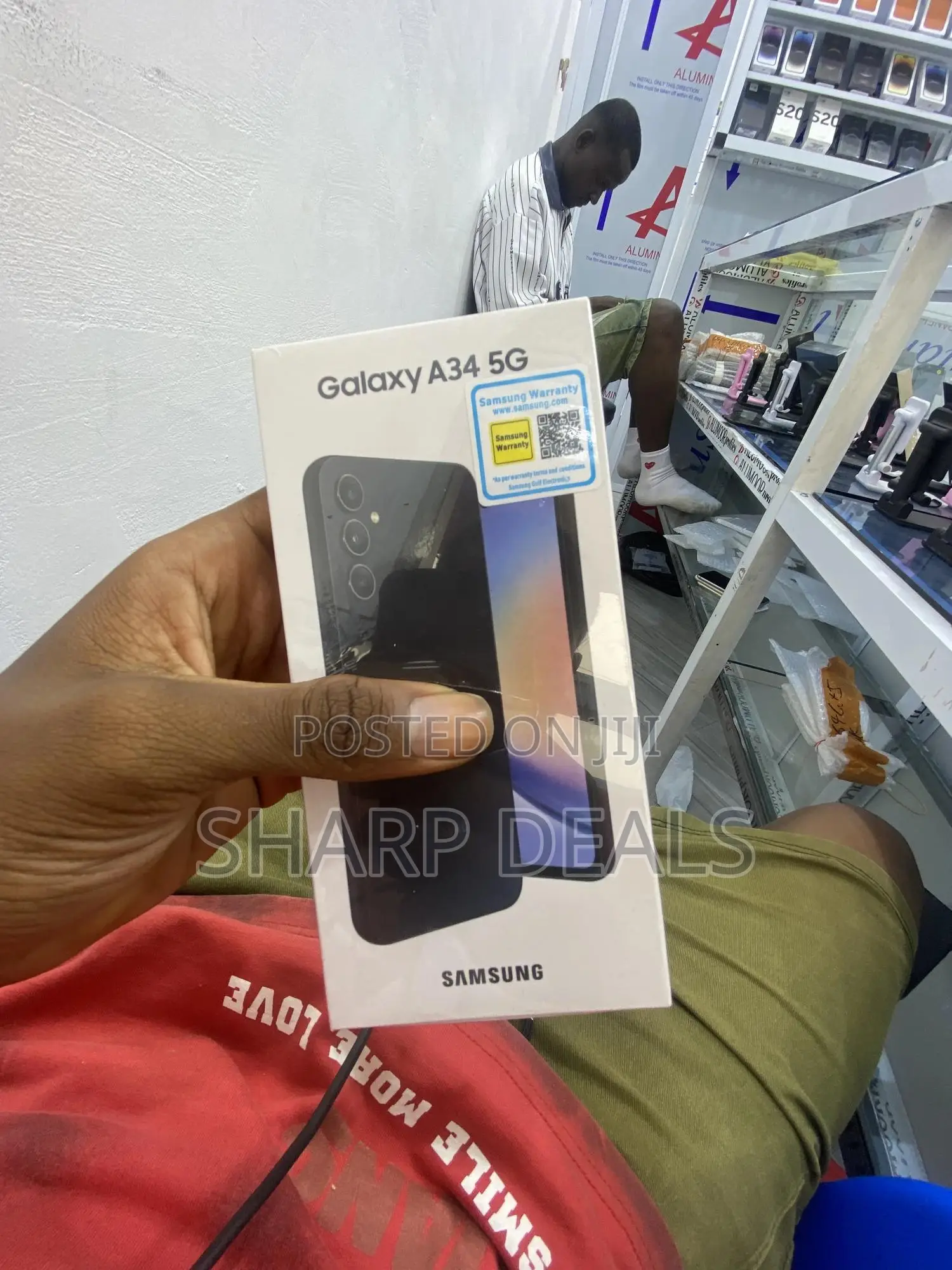 New Samsung Galaxy A34 5G 256 GB Gray