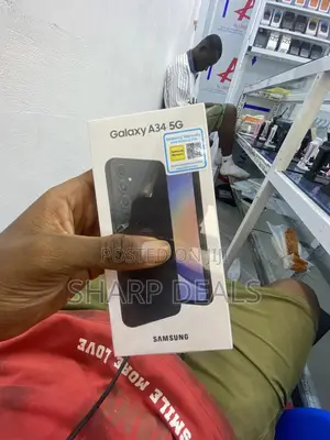 New Samsung Galaxy A34 5G 256 GB Gray