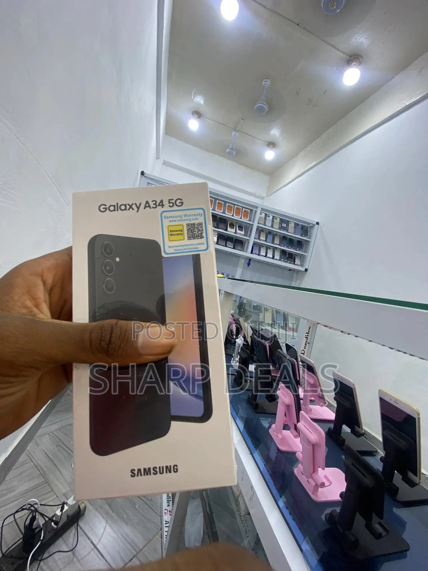 New Samsung Galaxy A34 5G 256 GB Gray