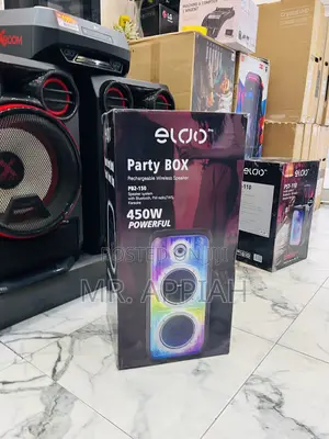 Shop Original Eldo Pb2-150 Double 8" Electric Speaker(Black) 