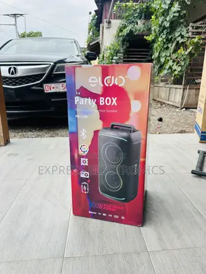Newly in Box Pb1-100 Double 6,5"Eldo Speaker Black. Rechargeable