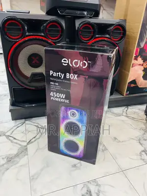 Shop Unique Pb2-150 Double 8" Rechargeable Bluetooth Speaker(Black)