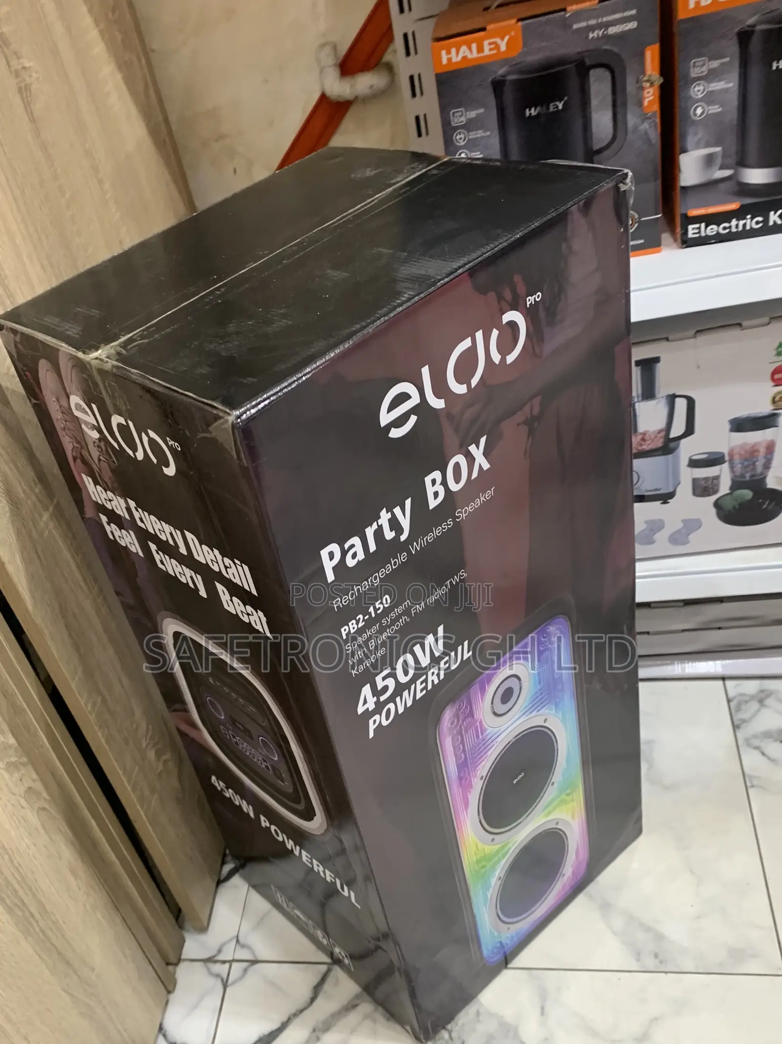 Best Reliable Bluetooth Pb2-150 Double 8” 450 Watts Eldo Pro Speaker
