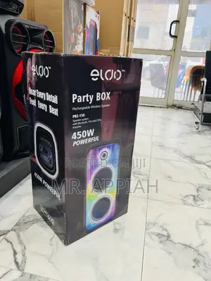 Buy Unique Eldo Pb2-150 Double 8" Party Box Rechargeable Speaker.