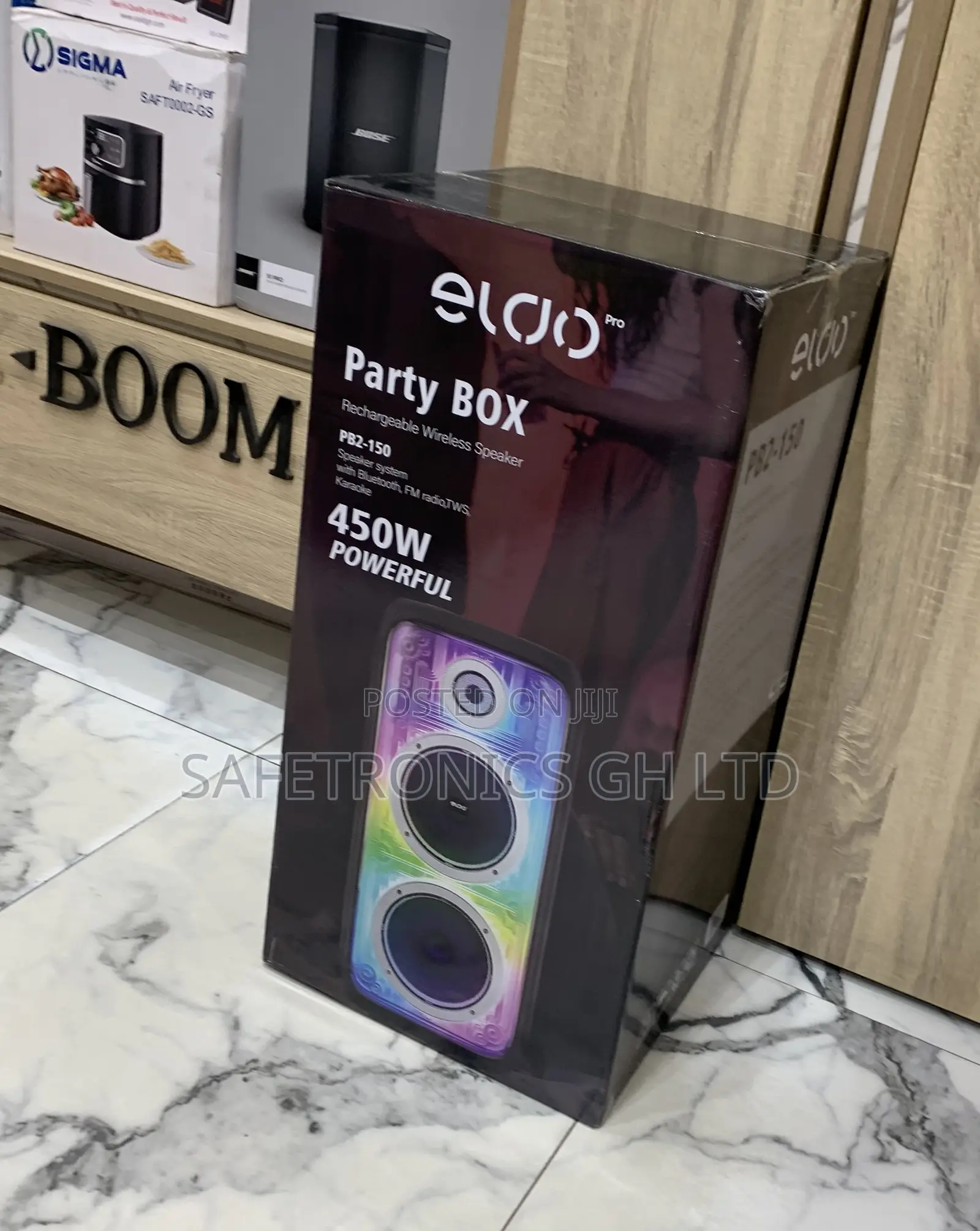 Good Exclusive Eldo Pro Double 8” Pb2-150 Bluetooth Speaker
