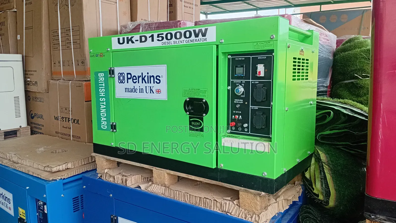 Perkins 15kva Steadypower Diesel Gen