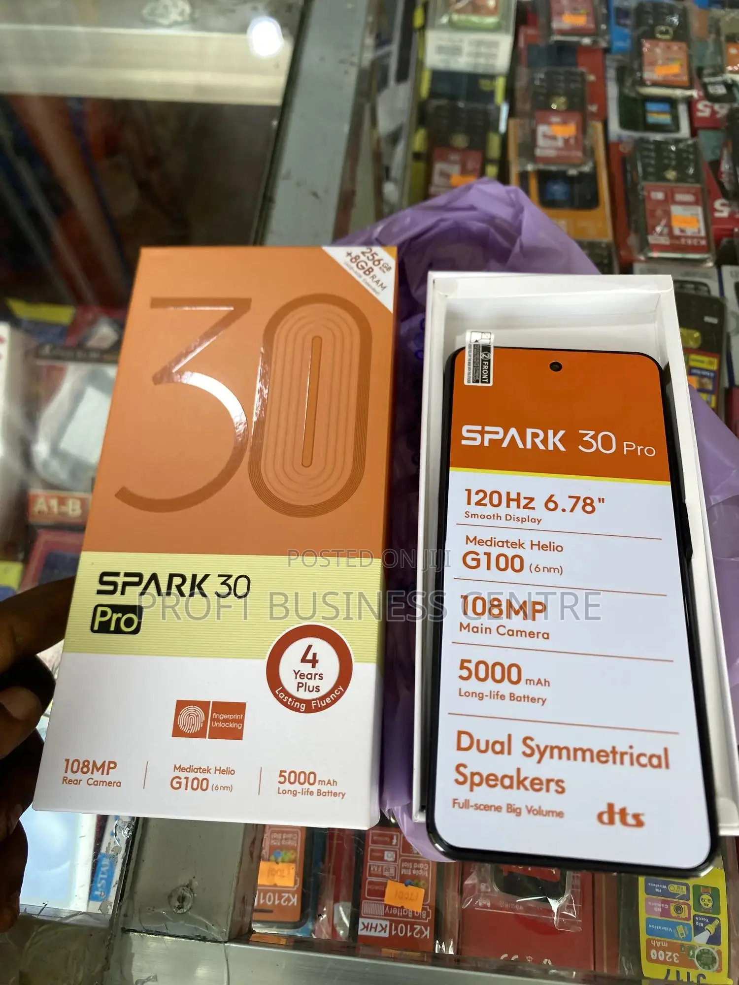 New Tecno Spark 30 256 GB White