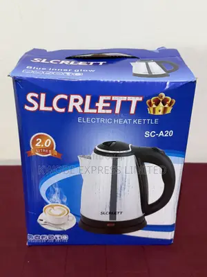 Slcrlett 2 Litre Electric Kettle – Black/Silver