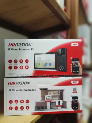 Hikivision Video Ip Intercom Kit 4mp Wifi Wireles Ds-Kis610-P Doorbell