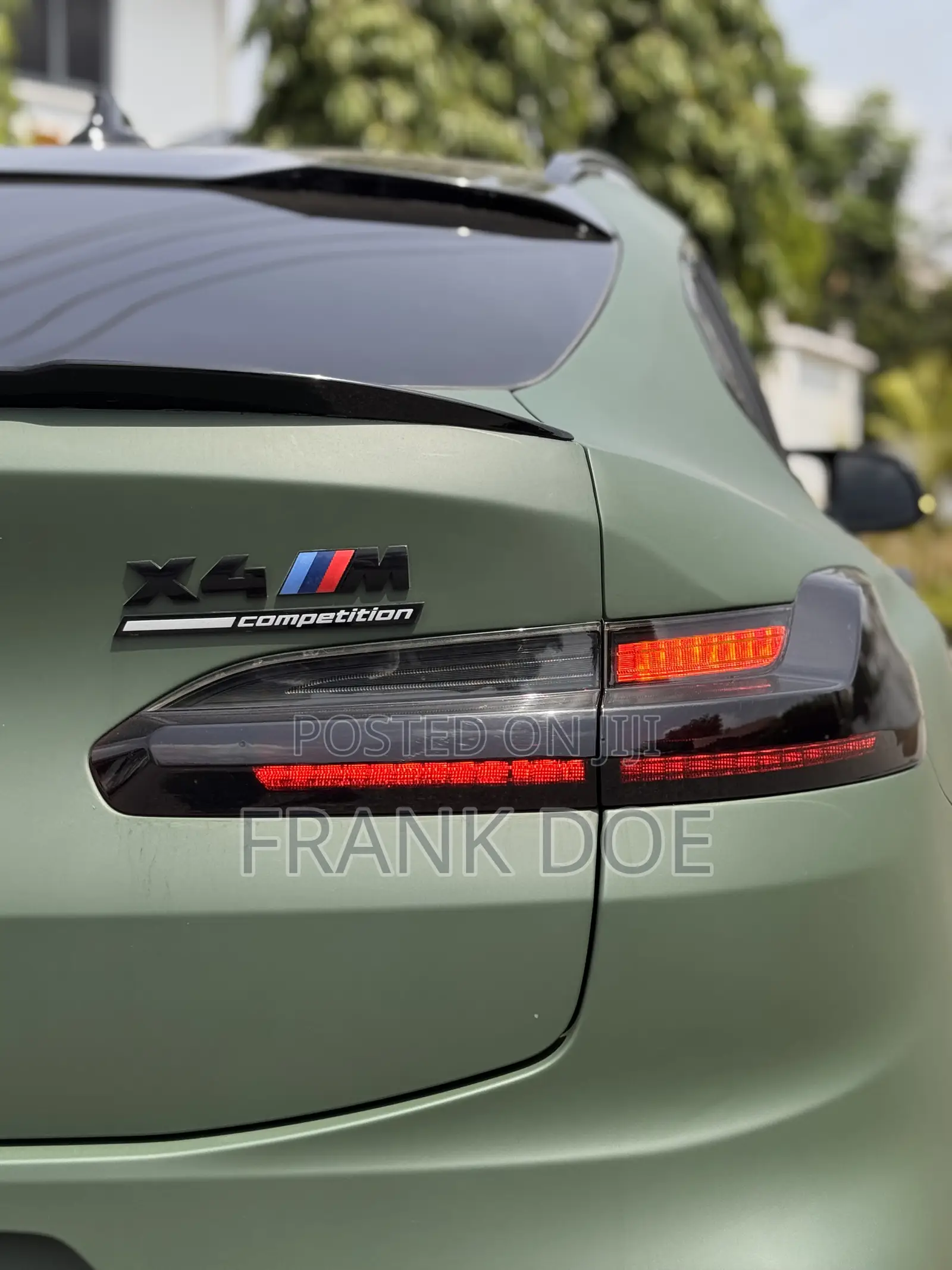 BMW X4 2020 Green