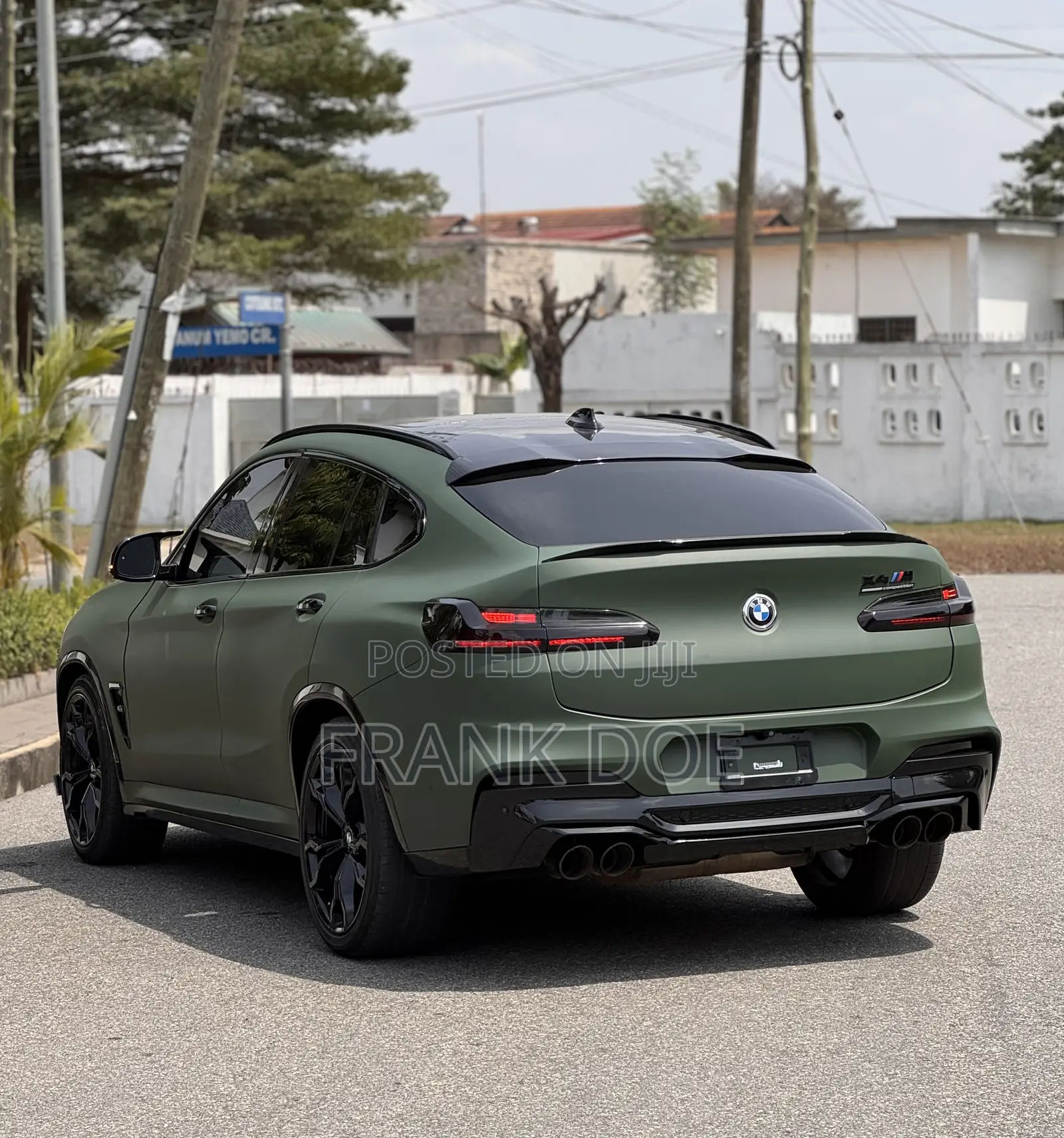 BMW X4 2020 Green