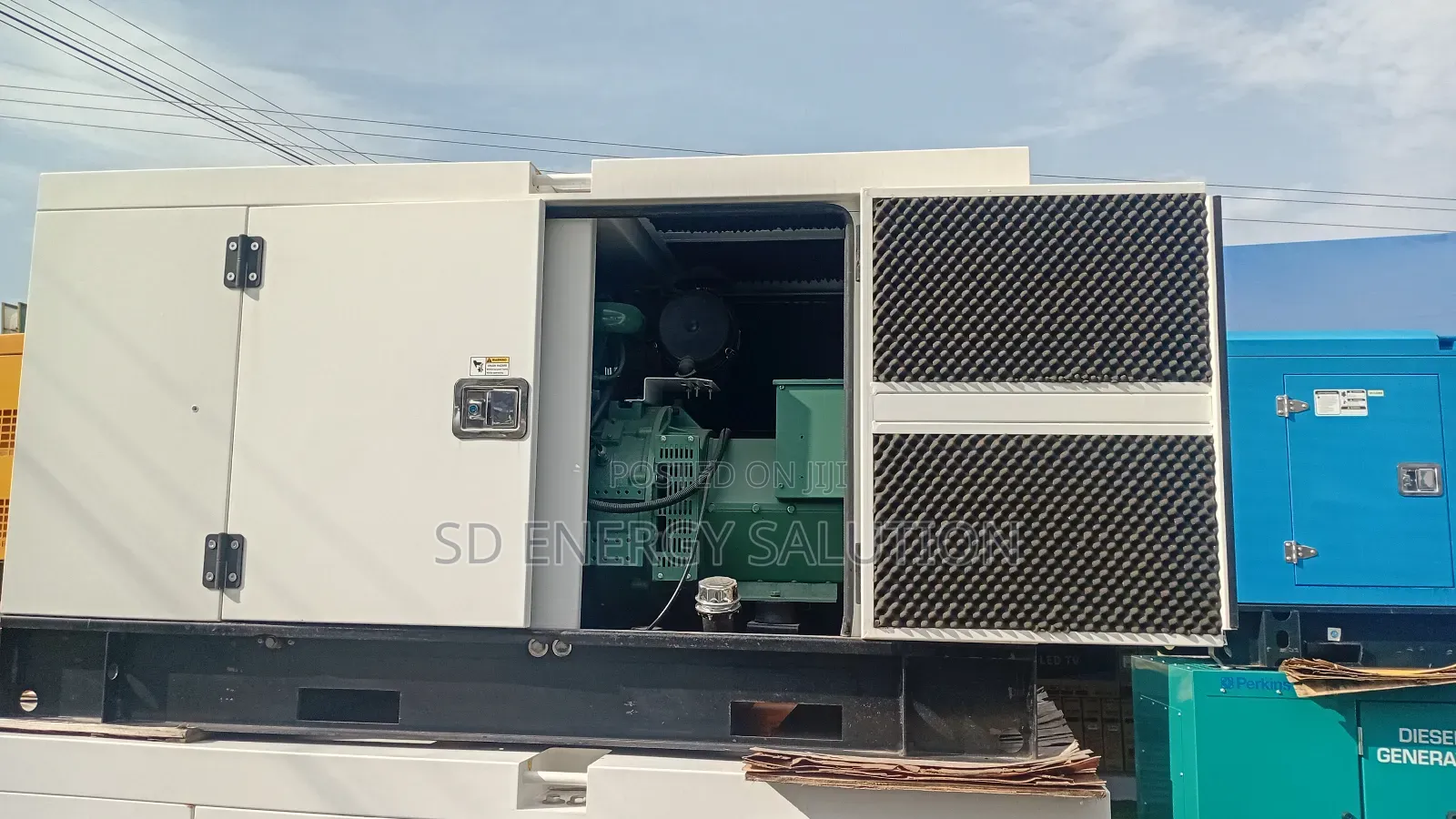Perkins 50kva Silent Diesel Generator – Strong Steady Power