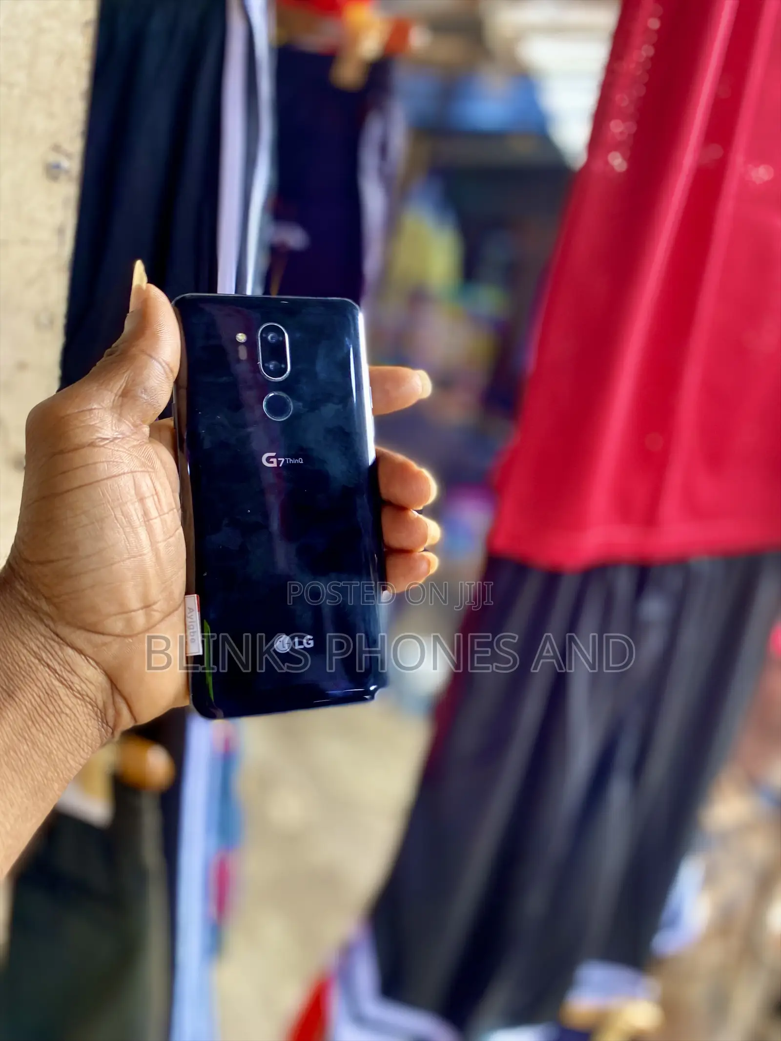 LG G7 ThinQ 64 GB Black