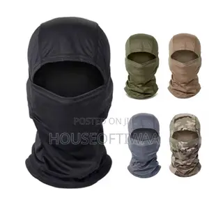 Original Nike And Adidas Face Mask Black