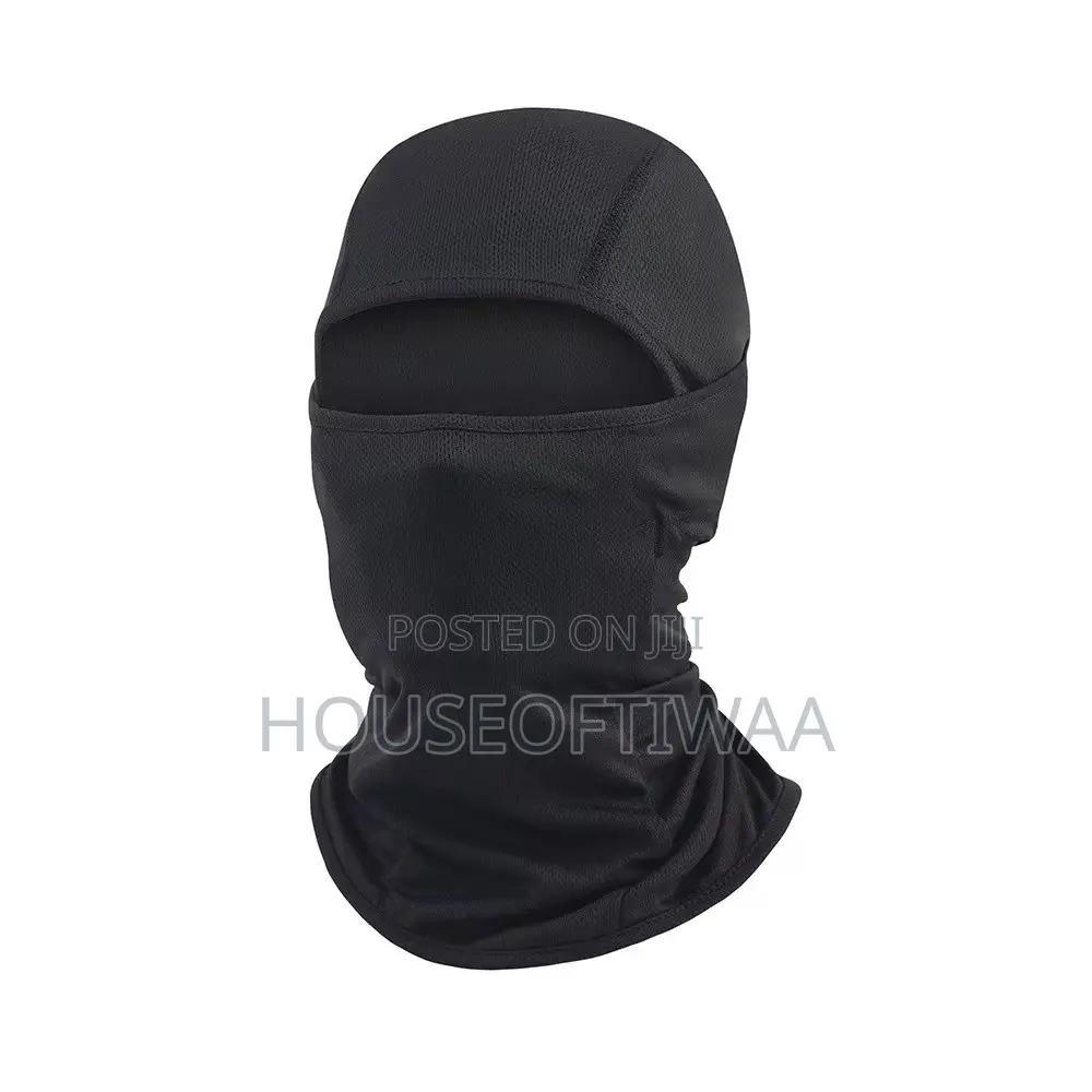 Original Nike And Adidas Face Mask Black
