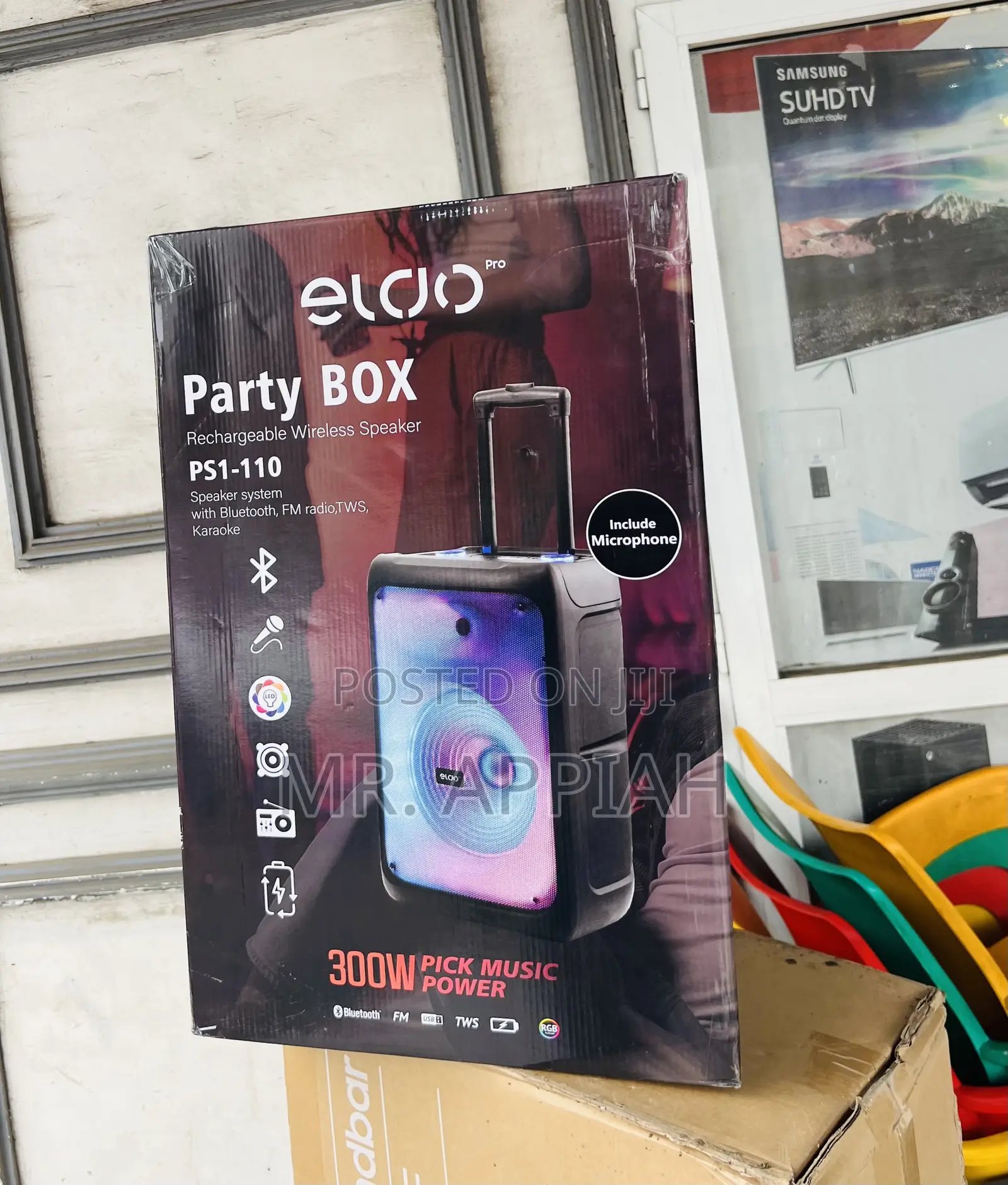 Purchase Affordable Ps1-110 Single 12" Bluetooth Speaker + Microphone
