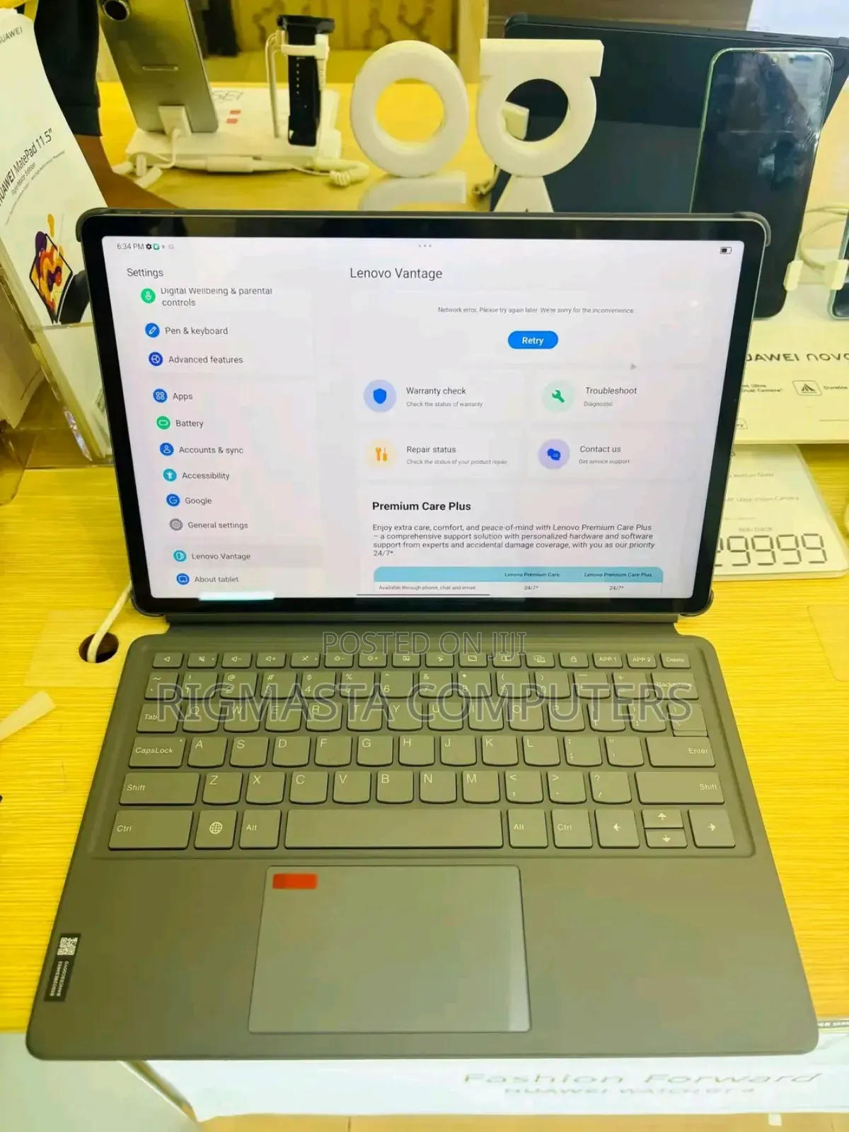 Lenovo ideapad 256 GB Gray