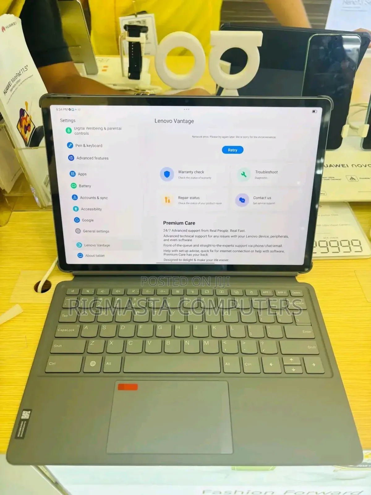 Lenovo ideapad 256 GB Gray