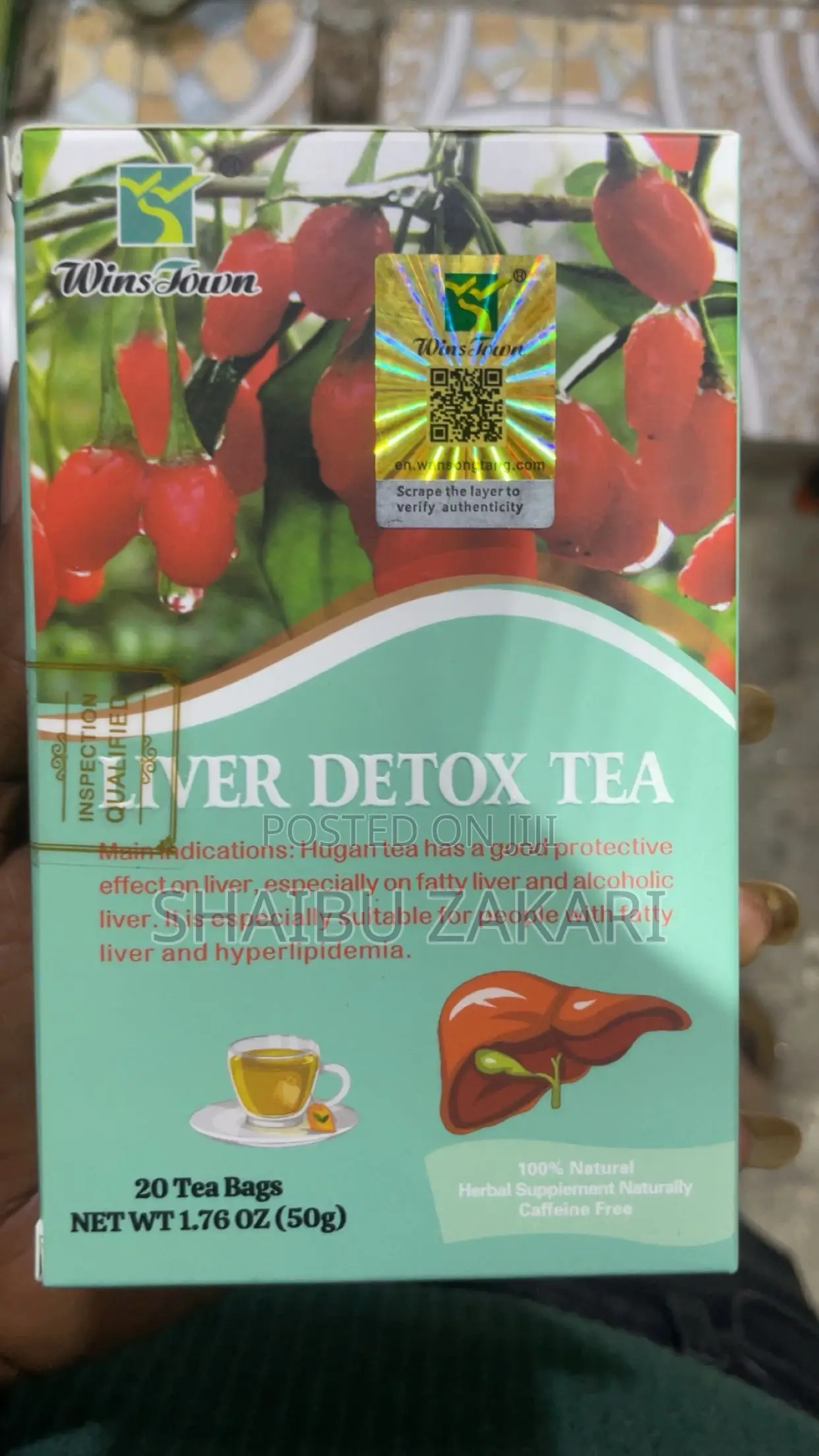 Inspec Qualifie Ver Detox Tea