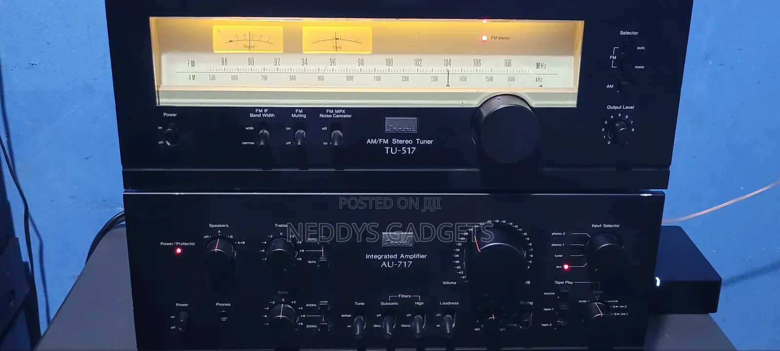 Sansui Au 717 Integrated Amp Tu517 Turner