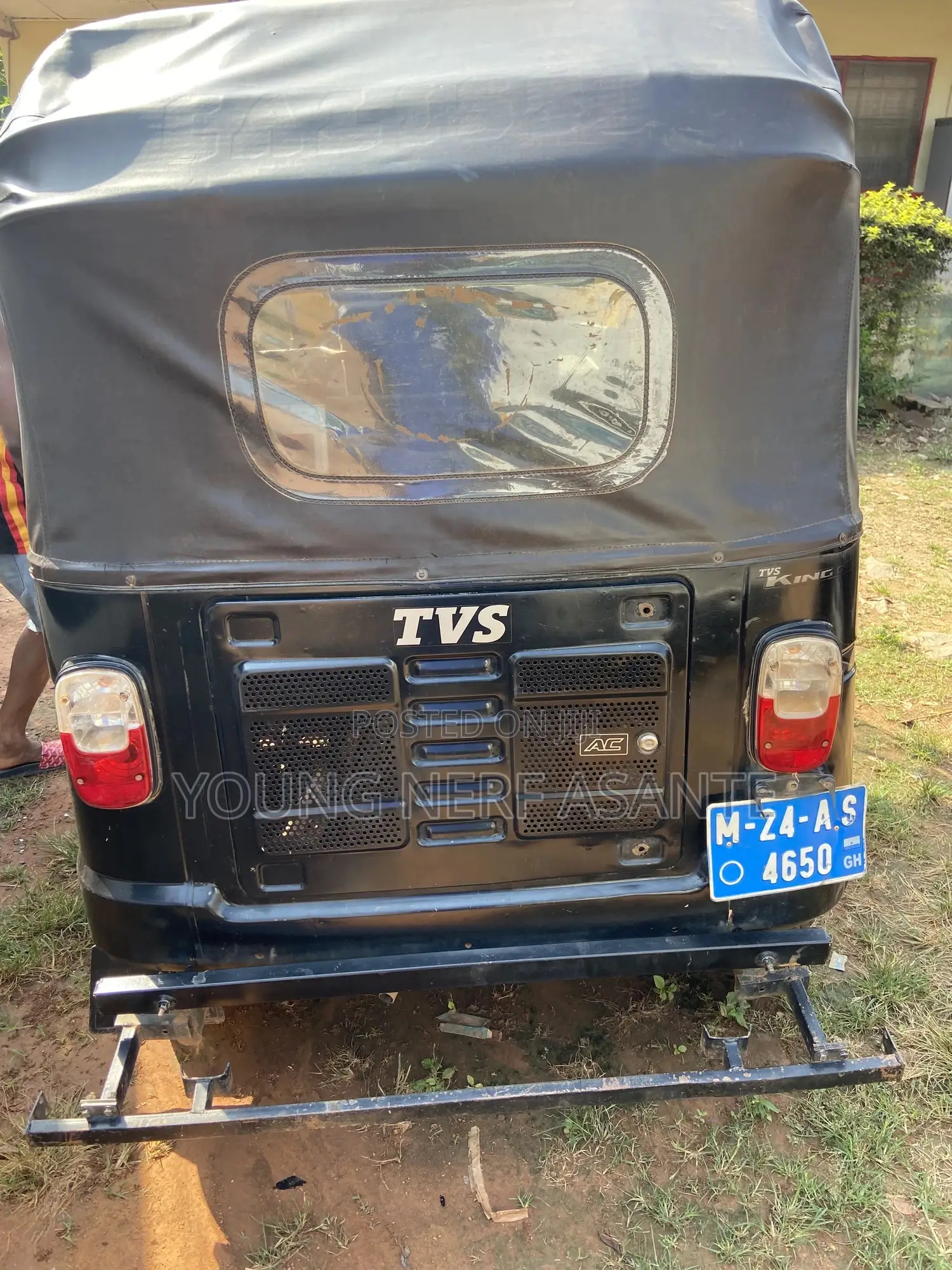TVS King Deluxe Plus iTouch Start 2024 Black