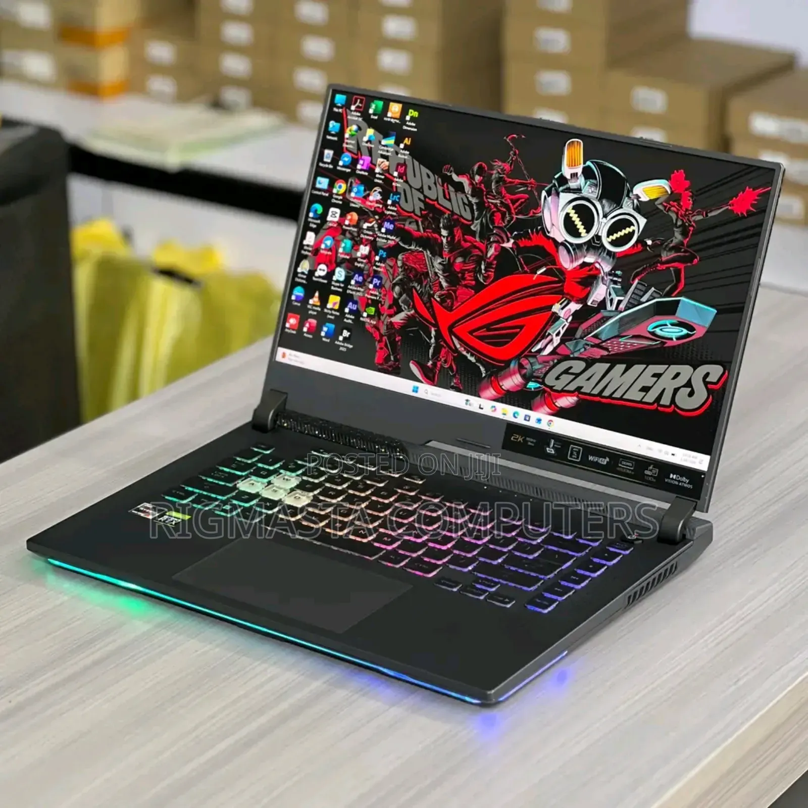 New Laptop Asus ROG Strix G16 G614 16GB AMD Ryzen 9 SSD 1T