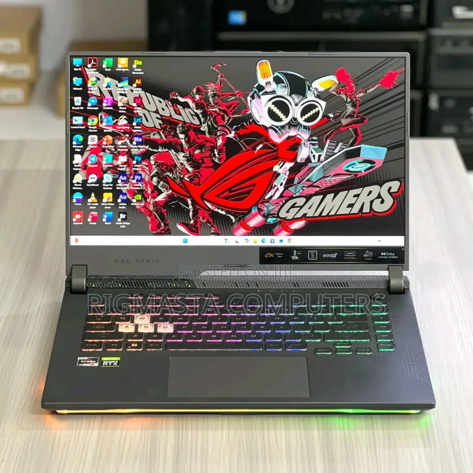 New Laptop Asus ROG Strix G16 G614 16GB AMD Ryzen 9 SSD 1T