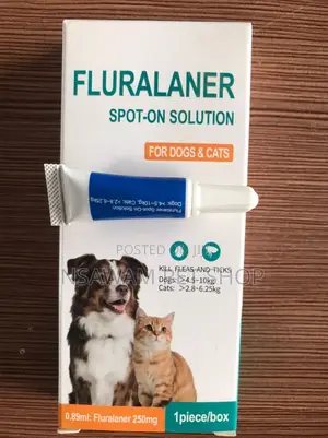 Fluralaner Topical Drops/Spot on for Ticks and Fleas