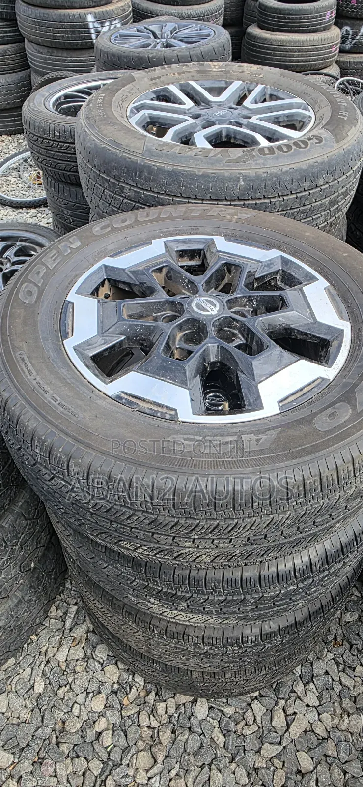 Nissan Navara Rims 18" With Tires