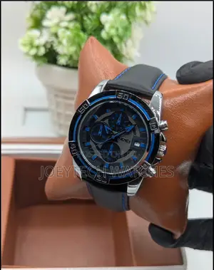 Skmei Chronograph Leather Watch